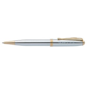 pen silver with gold trim and engraved Penn State